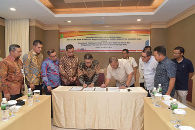 Pemkab Inhu Percayakan Transaksi Non Tunai Kepada Bank Riau Kepri